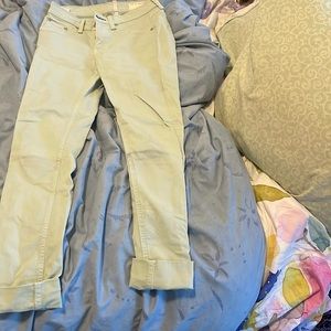 Rag and bone green jeans